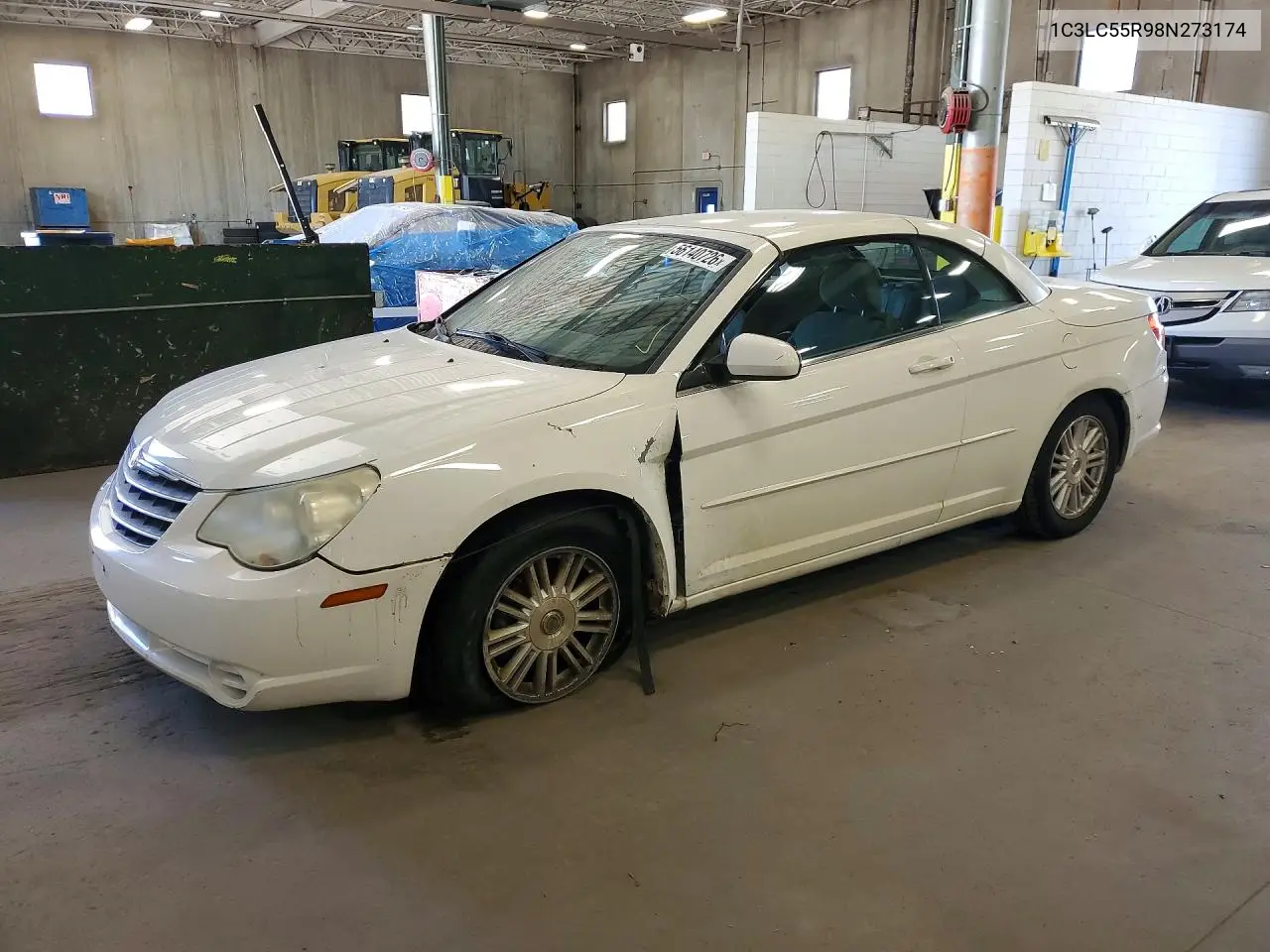 2008 Chrysler Sebring Touring VIN: 1C3LC55R98N273174 Lot: 56140726