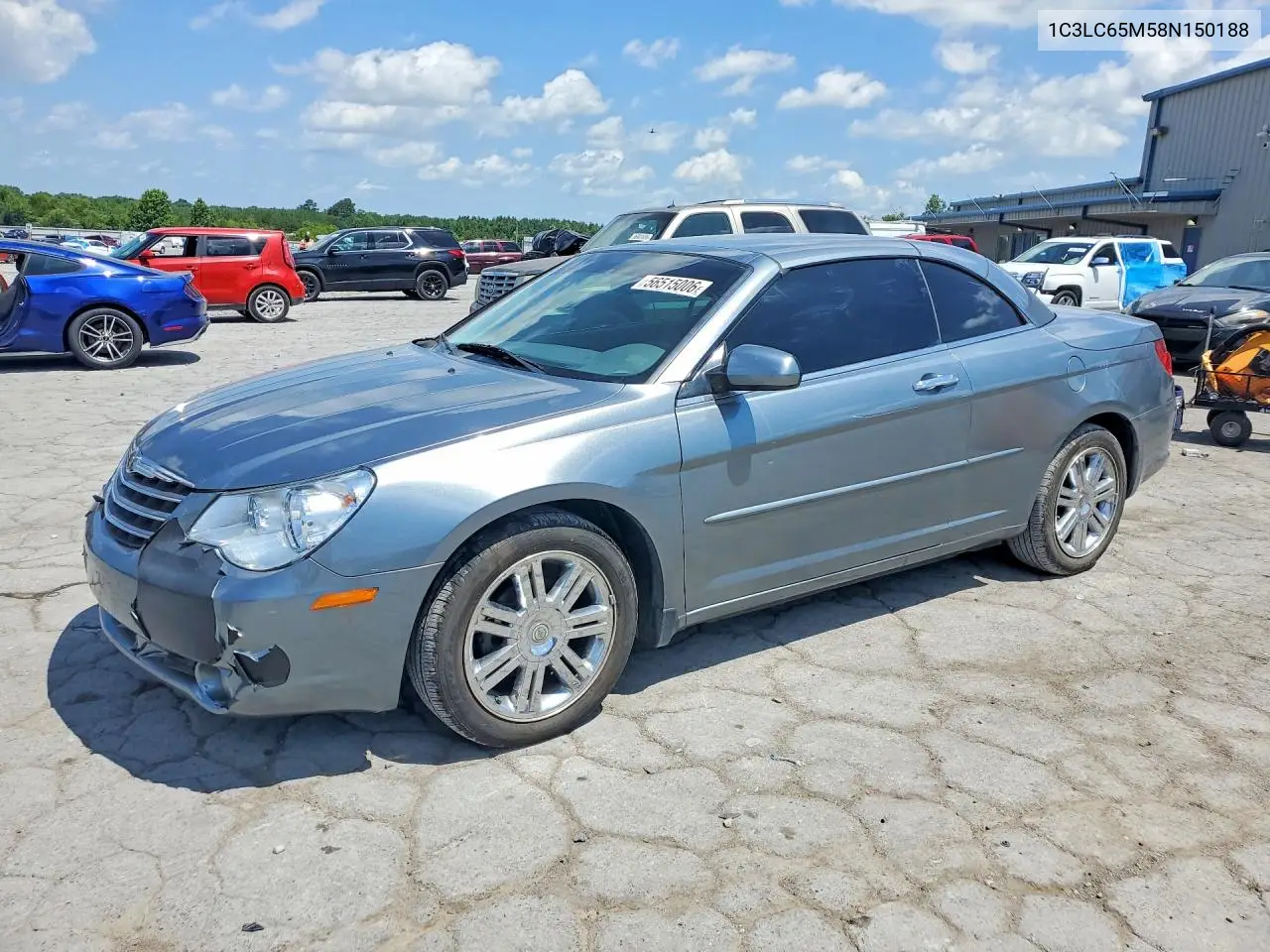 2008 Chrysler Sebring Limited VIN: 1C3LC65M58N150188 Lot: 56515006