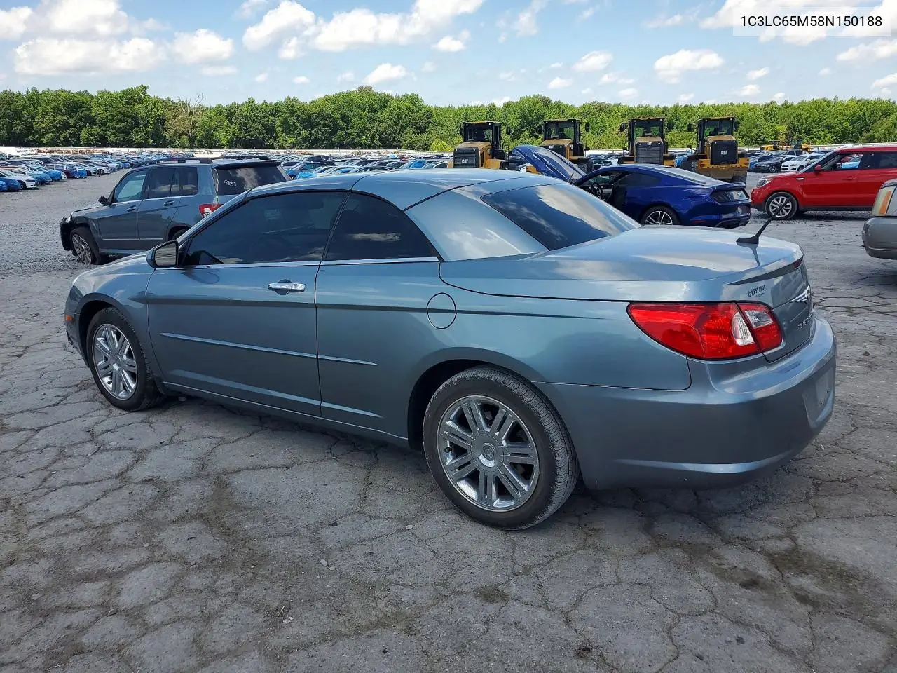 2008 Chrysler Sebring Limited VIN: 1C3LC65M58N150188 Lot: 56515006
