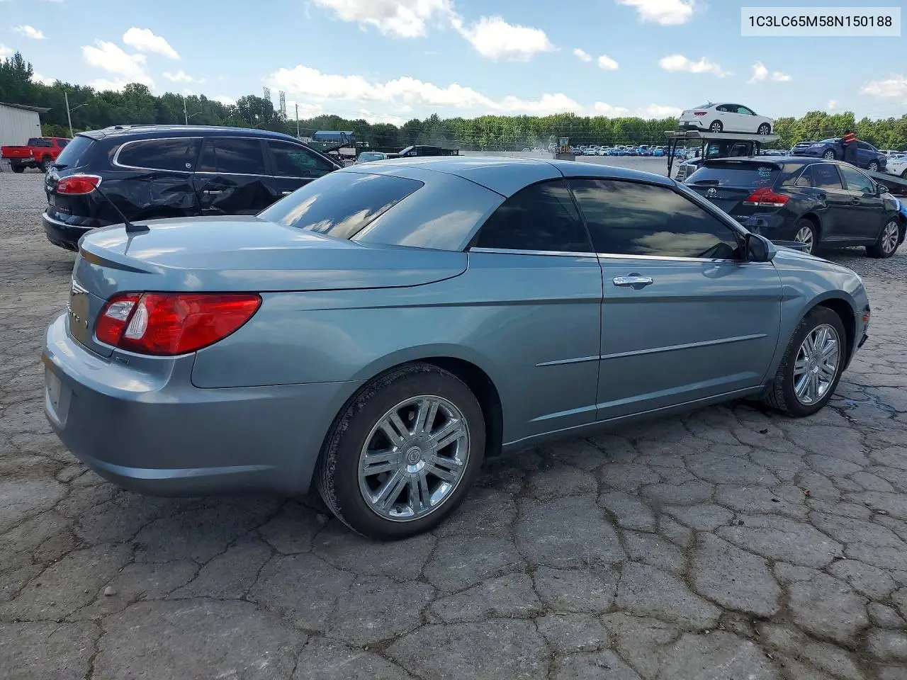 2008 Chrysler Sebring Limited VIN: 1C3LC65M58N150188 Lot: 56515006