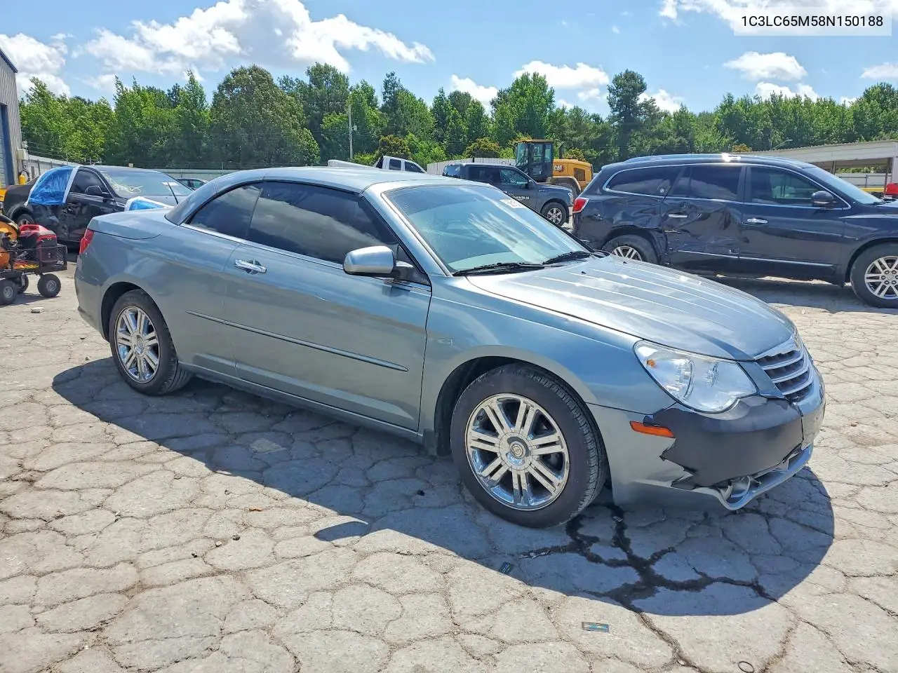 2008 Chrysler Sebring Limited VIN: 1C3LC65M58N150188 Lot: 56515006