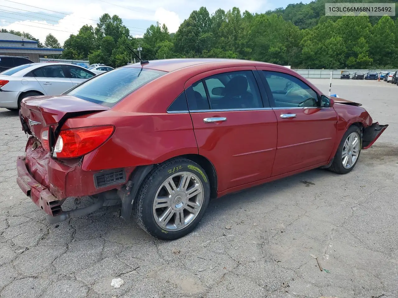 2008 Chrysler Sebring Limited VIN: 1C3LC66M68N125492 Lot: 59589136