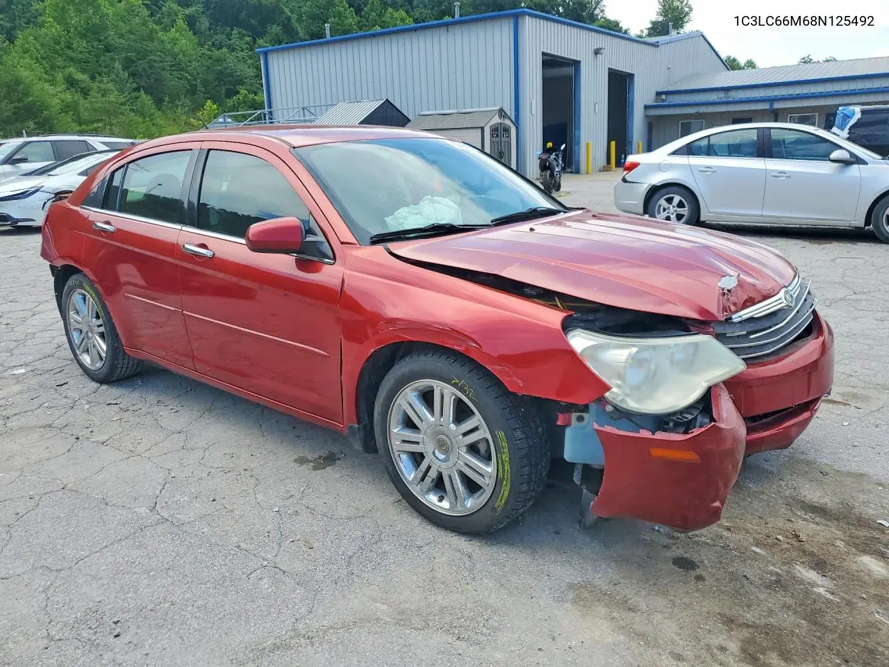 2008 Chrysler Sebring Limited VIN: 1C3LC66M68N125492 Lot: 59589136