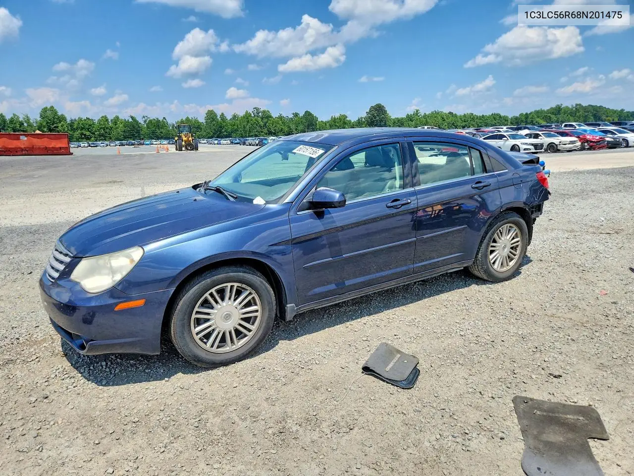 2008 Chrysler Sebring Touring VIN: 1C3LC56R68N201475 Lot: 60157156
