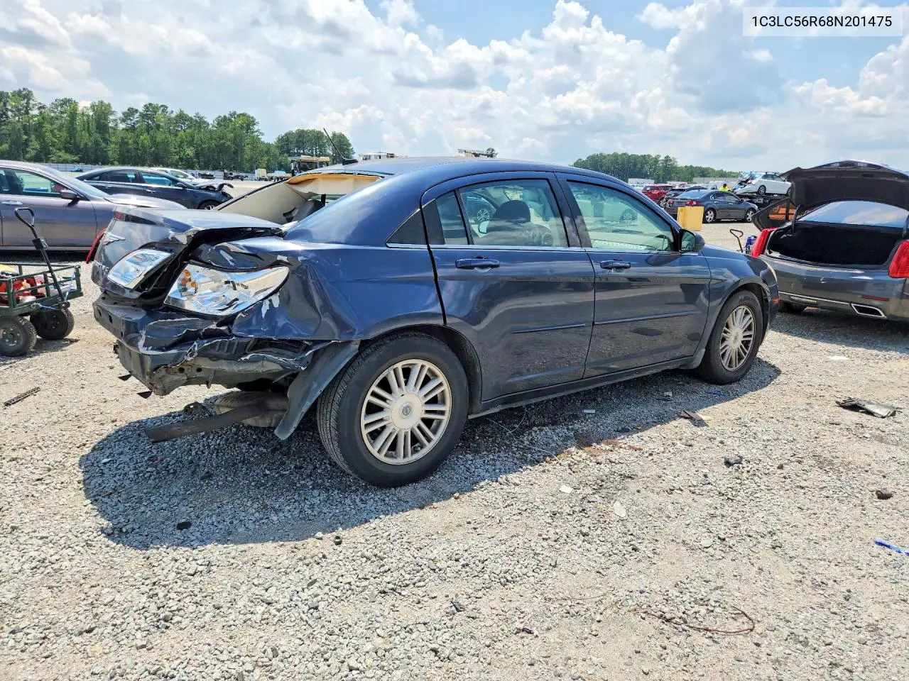 2008 Chrysler Sebring Touring VIN: 1C3LC56R68N201475 Lot: 60157156