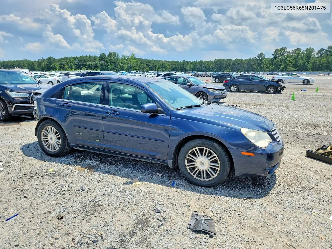 2008 Chrysler Sebring Touring VIN: 1C3LC56R68N201475 Lot: 60157156