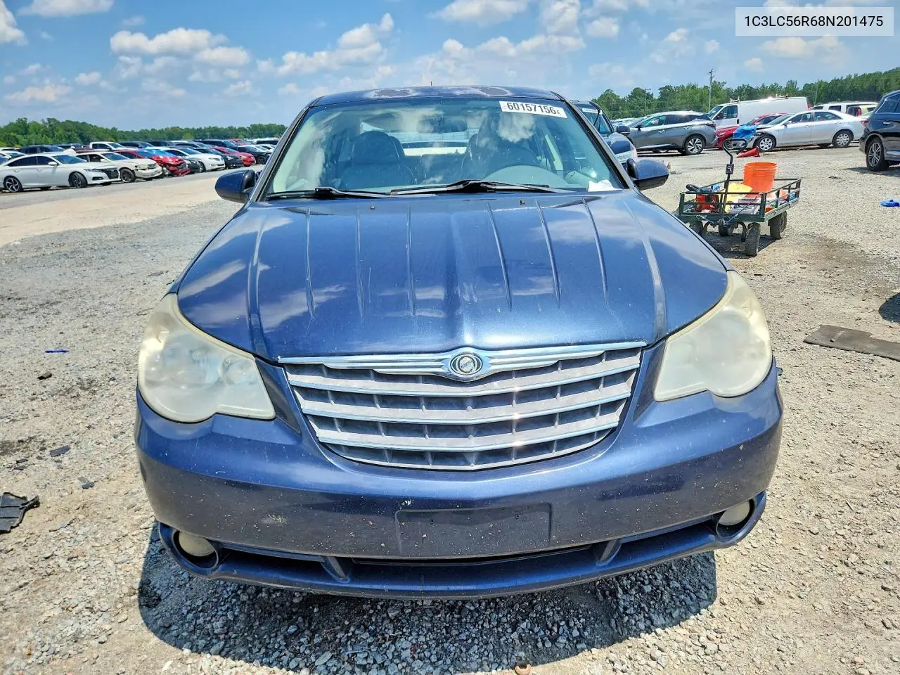 2008 Chrysler Sebring Touring VIN: 1C3LC56R68N201475 Lot: 60157156