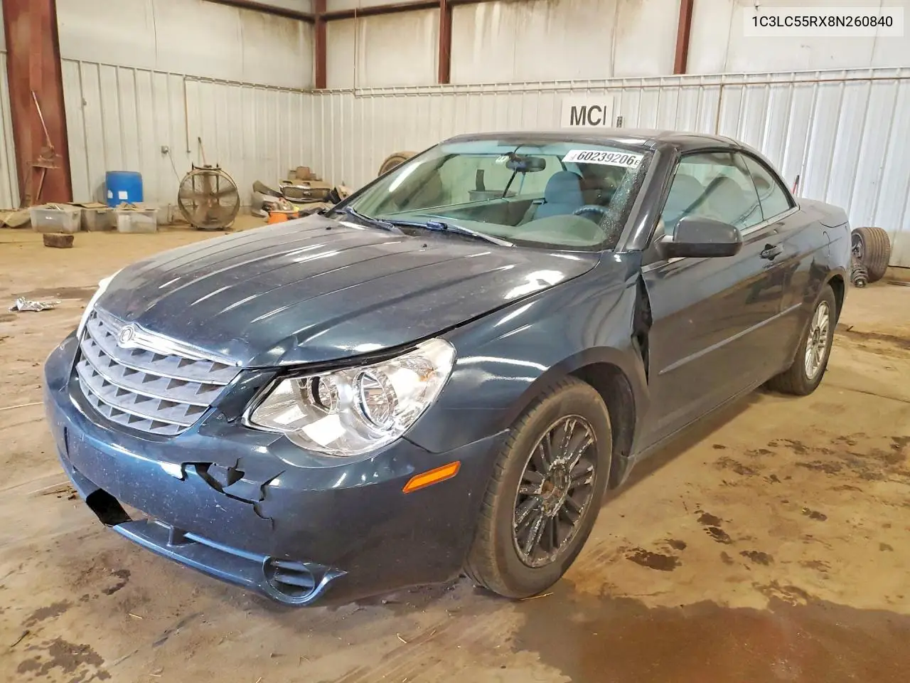 1C3LC55RX8N260840 2008 Chrysler Sebring Touring