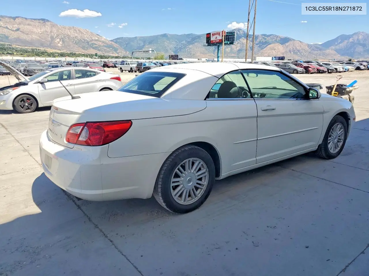2008 Chrysler Sebring Touring VIN: 1C3LC55R18N271872 Lot: 60545476
