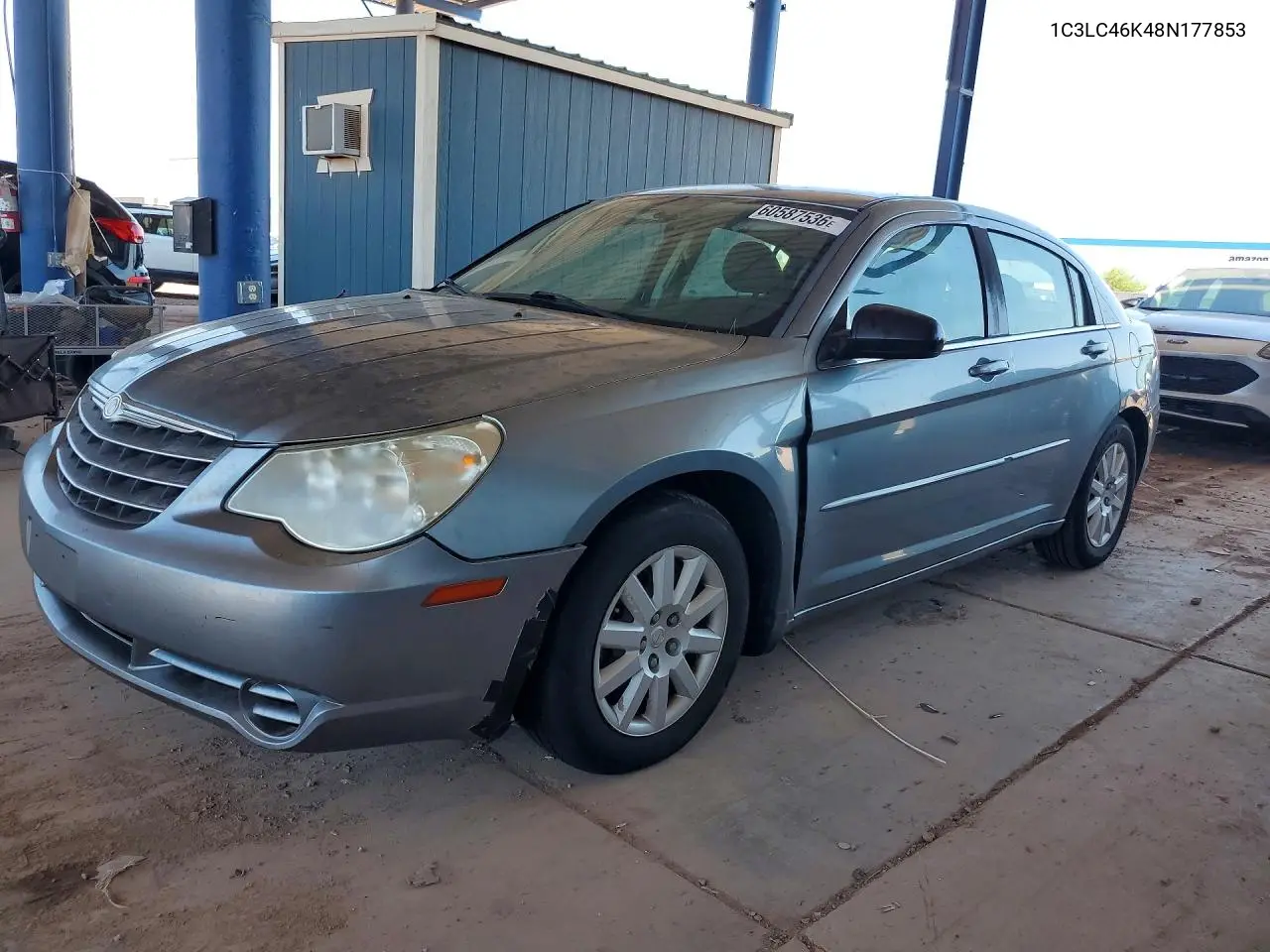 2008 Chrysler Sebring Lx VIN: 1C3LC46K48N177853 Lot: 60587536