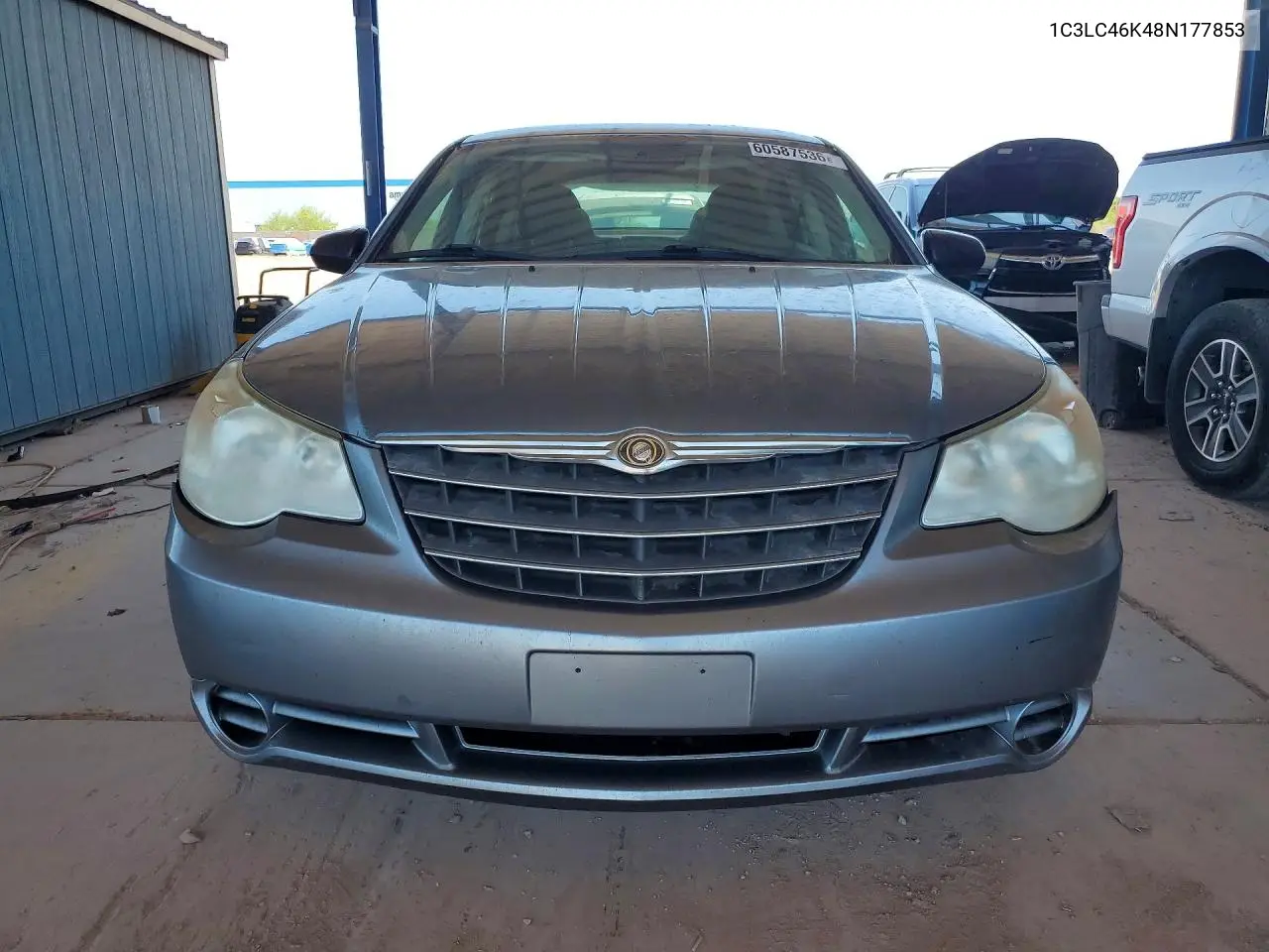 2008 Chrysler Sebring Lx VIN: 1C3LC46K48N177853 Lot: 60587536