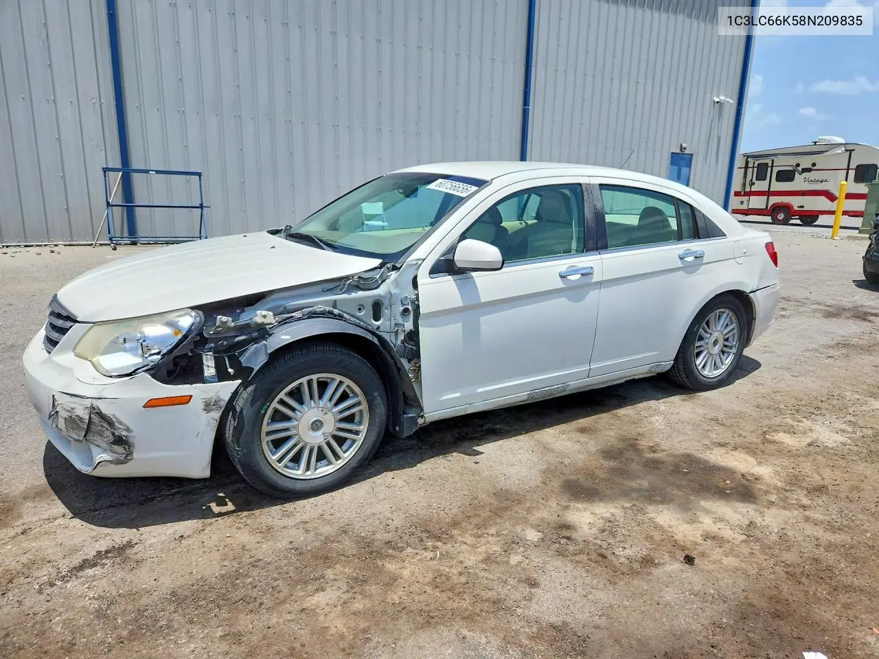 2008 Chrysler Sebring Limited VIN: 1C3LC66K58N209835 Lot: 60756656