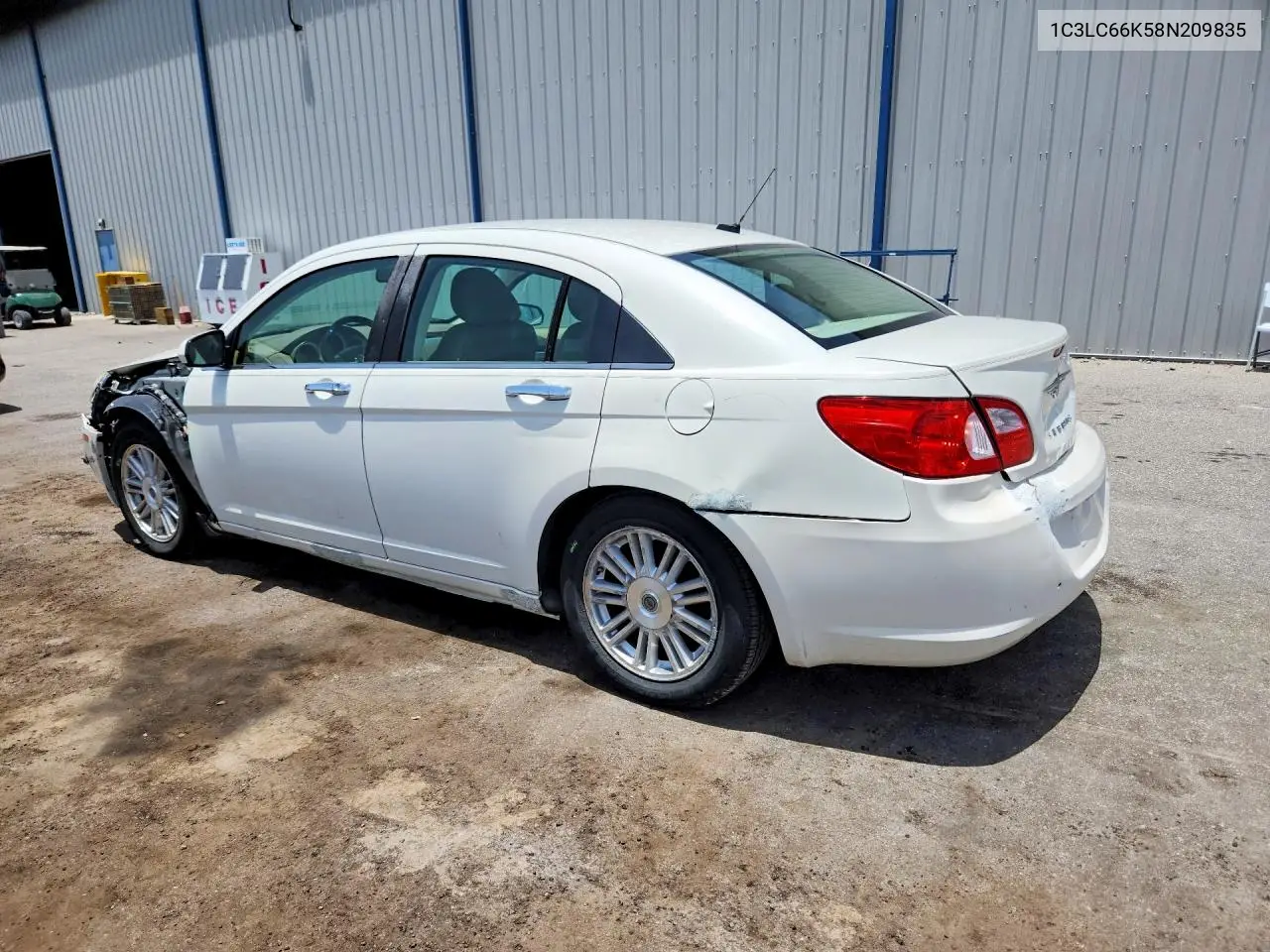 2008 Chrysler Sebring Limited VIN: 1C3LC66K58N209835 Lot: 60756656