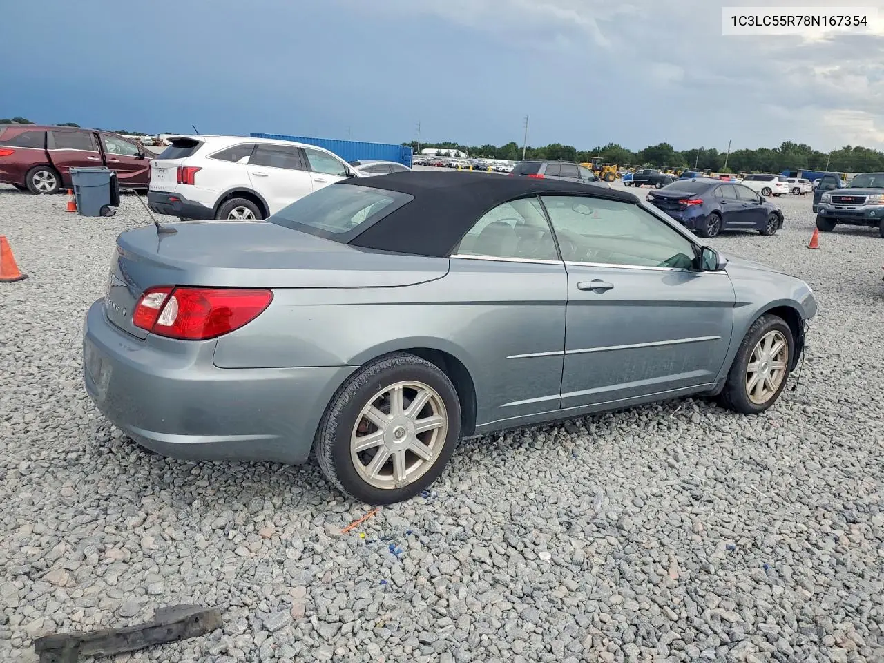 2008 Chrysler Sebring Touring VIN: 1C3LC55R78N167354 Lot: 61493276
