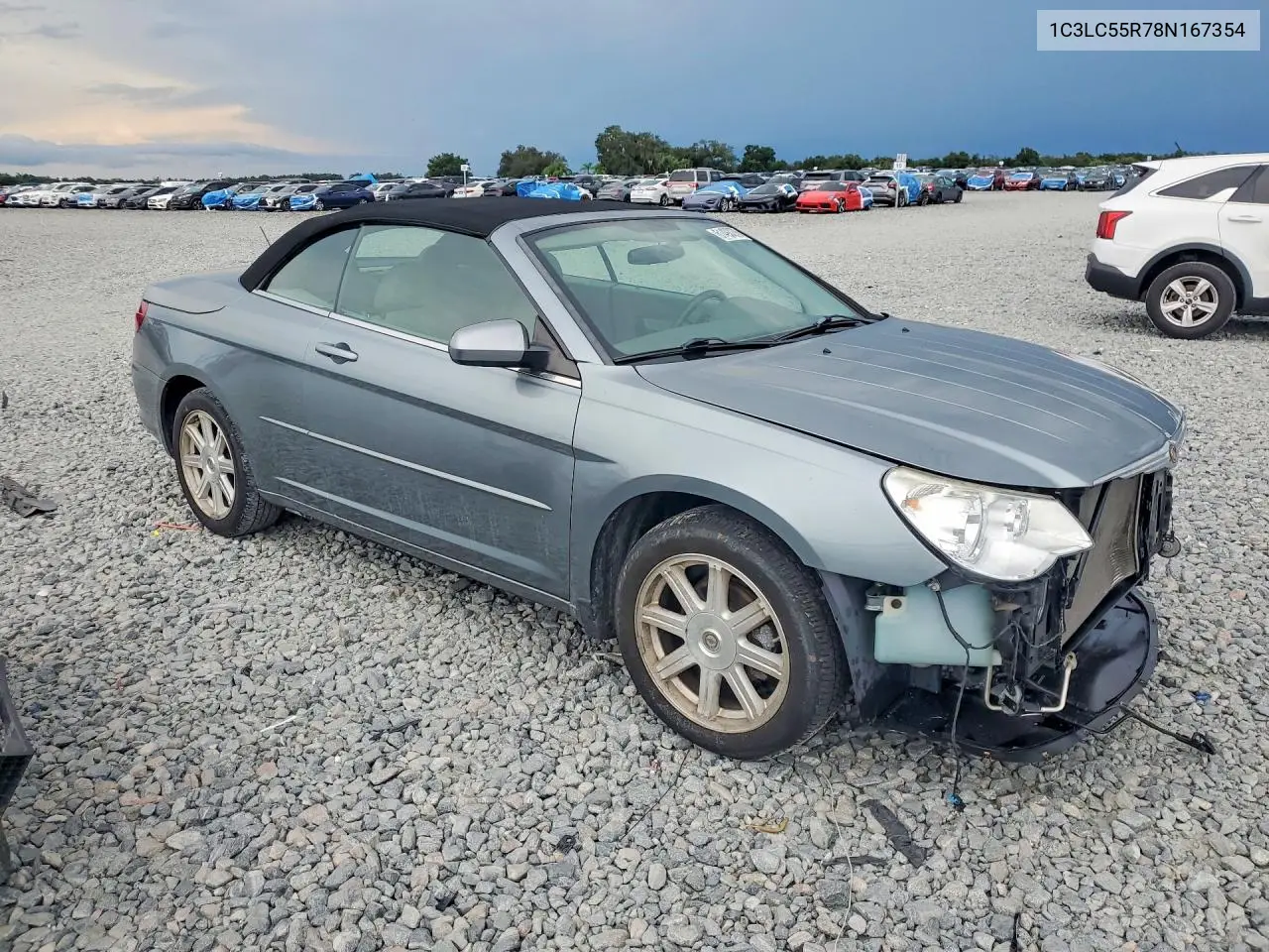 2008 Chrysler Sebring Touring VIN: 1C3LC55R78N167354 Lot: 61493276