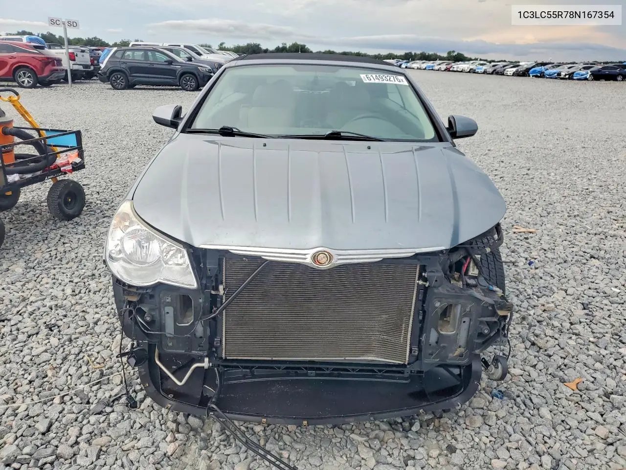 2008 Chrysler Sebring Touring VIN: 1C3LC55R78N167354 Lot: 61493276