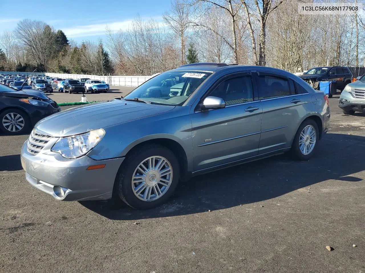 2008 Chrysler Sebring Touring VIN: 1C3LC56K68N177908 Lot: 77126735
