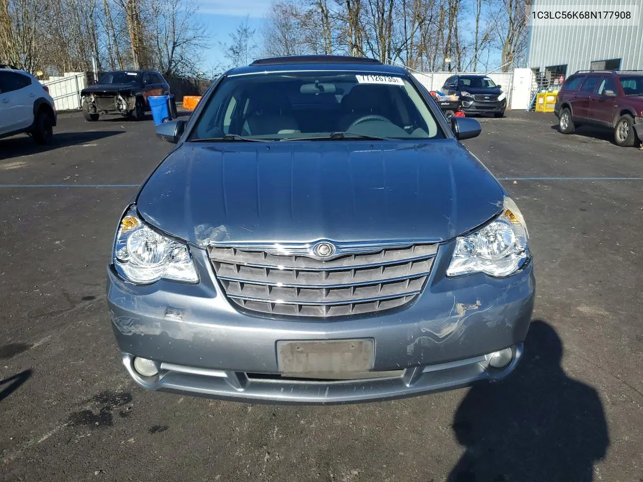2008 Chrysler Sebring Touring VIN: 1C3LC56K68N177908 Lot: 77126735