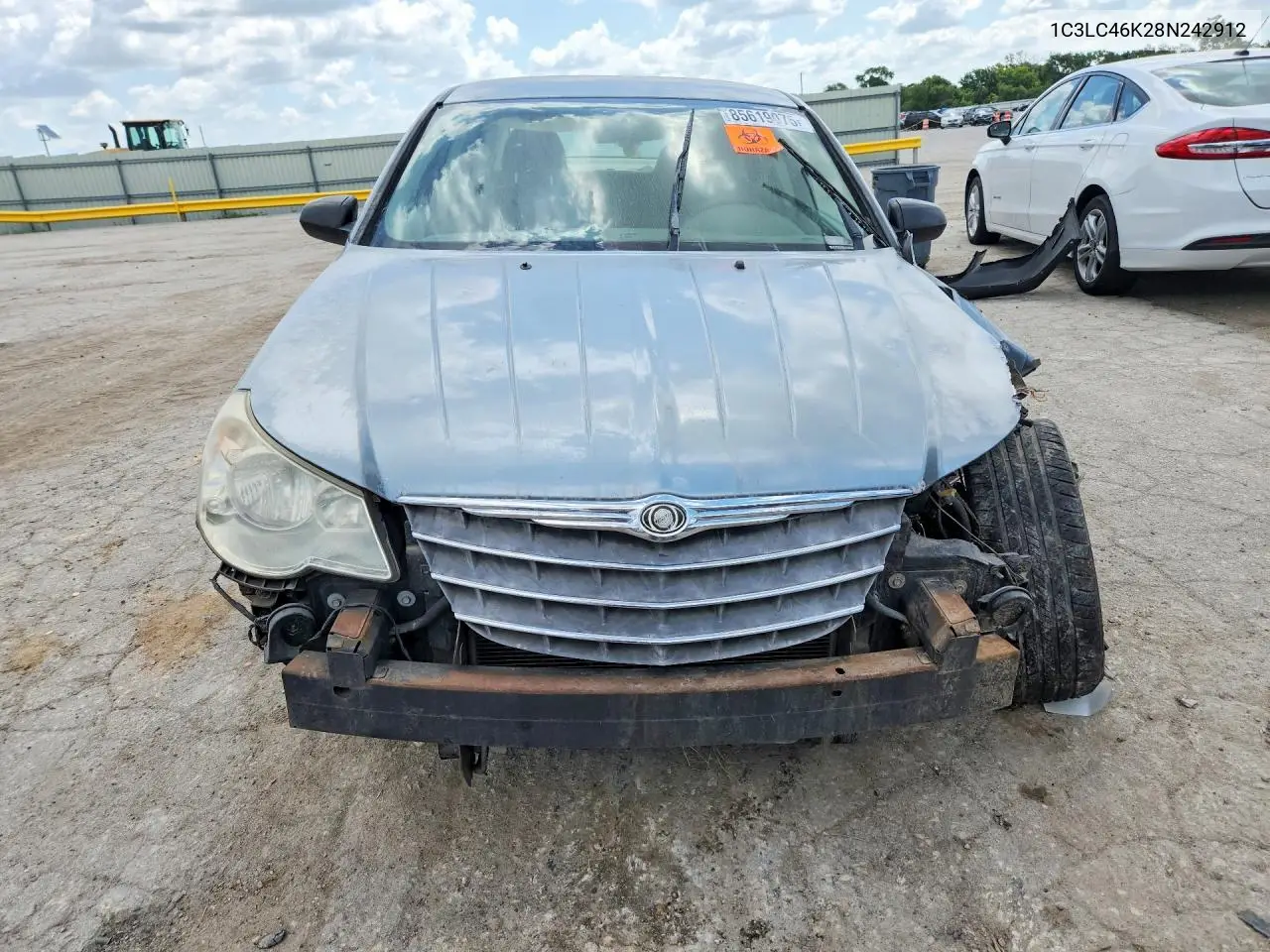 2008 Chrysler Sebring Lx VIN: 1C3LC46K28N242912 Lot: 85619075