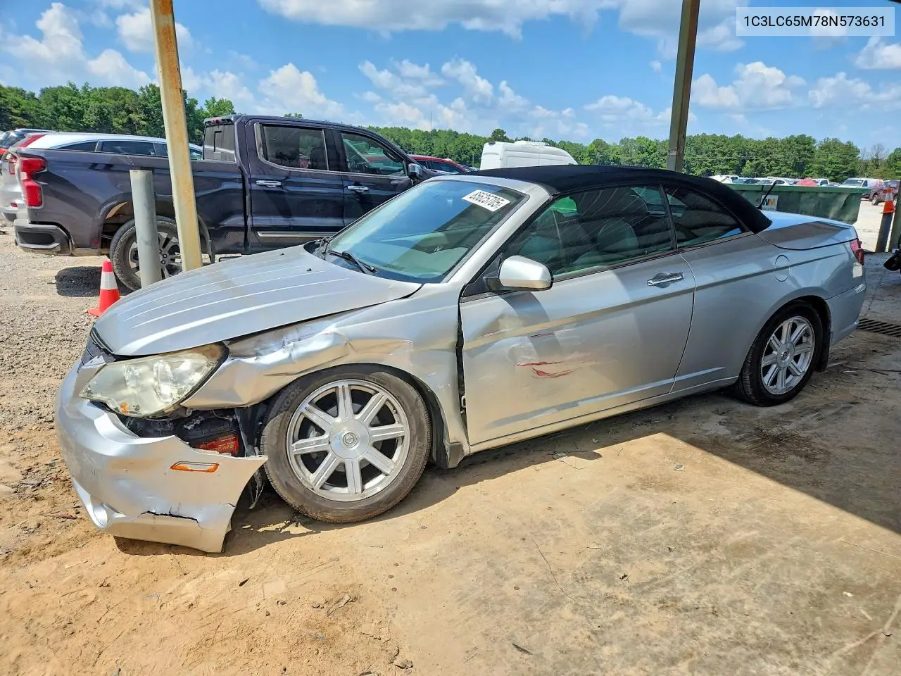 2008 Chrysler Sebring Limited VIN: 1C3LC65M78N573631 Lot: 85625705