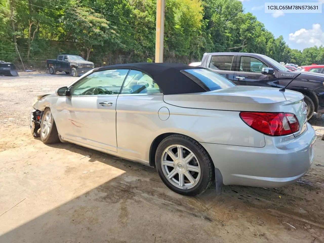 2008 Chrysler Sebring Limited VIN: 1C3LC65M78N573631 Lot: 85625705