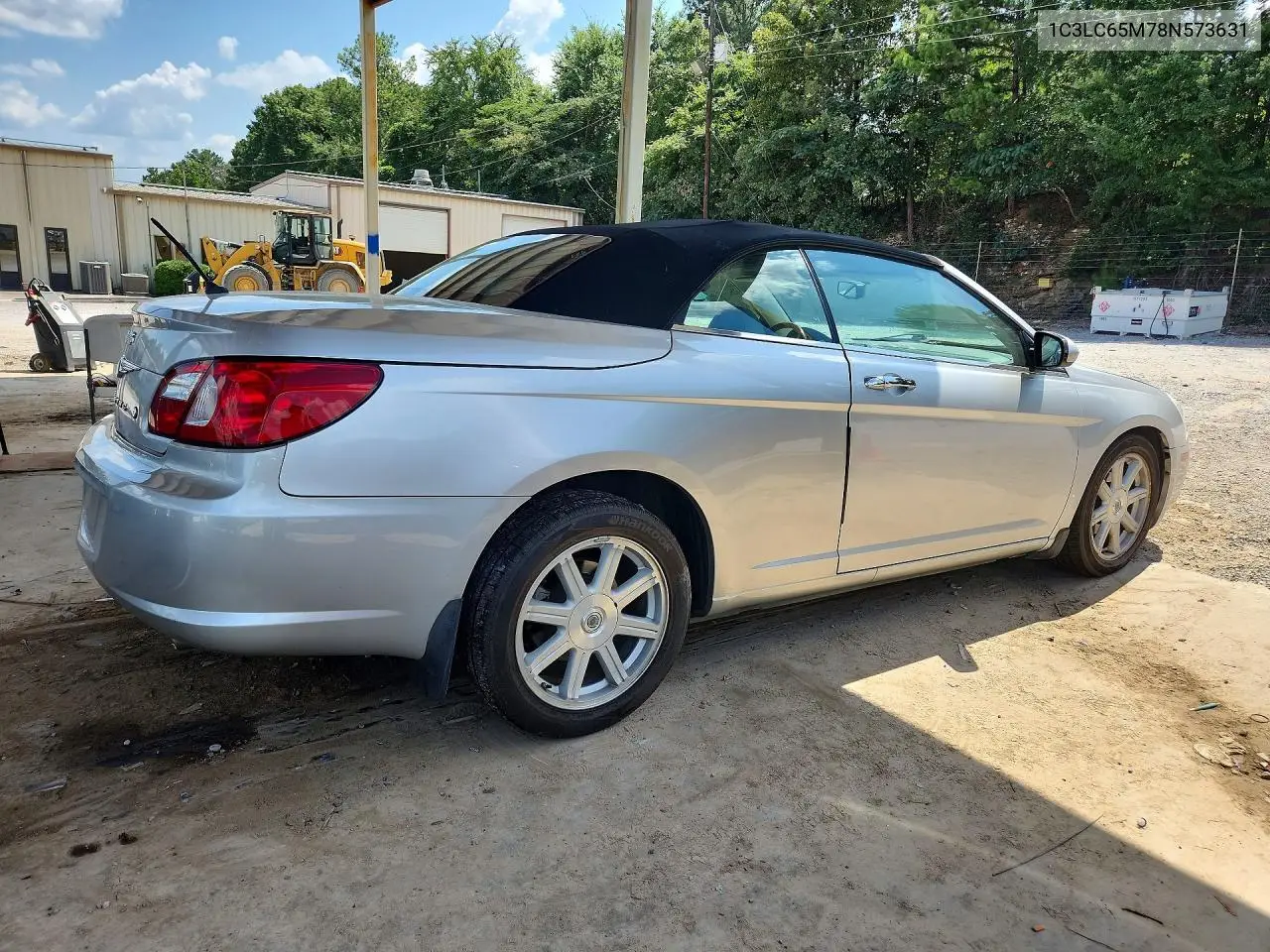 2008 Chrysler Sebring Limited VIN: 1C3LC65M78N573631 Lot: 85625705