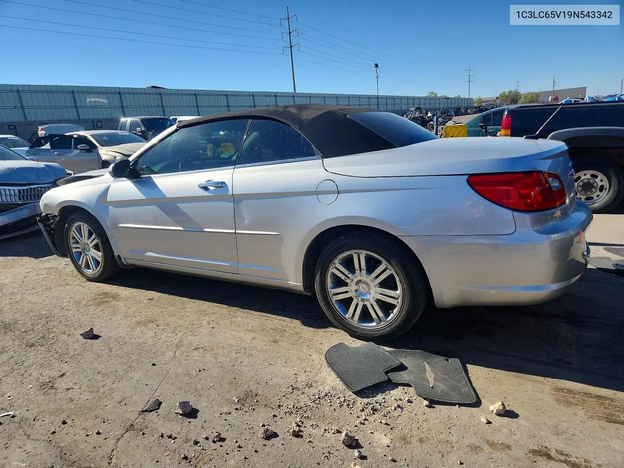 2009 Chrysler Sebring Limited VIN: 1C3LC65V19N543342 Lot: 52407626