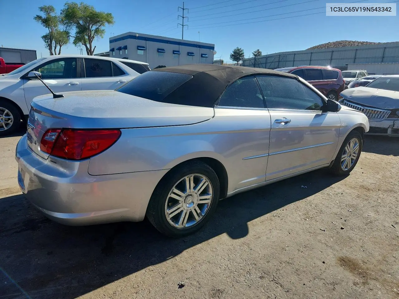 2009 Chrysler Sebring Limited VIN: 1C3LC65V19N543342 Lot: 52407626