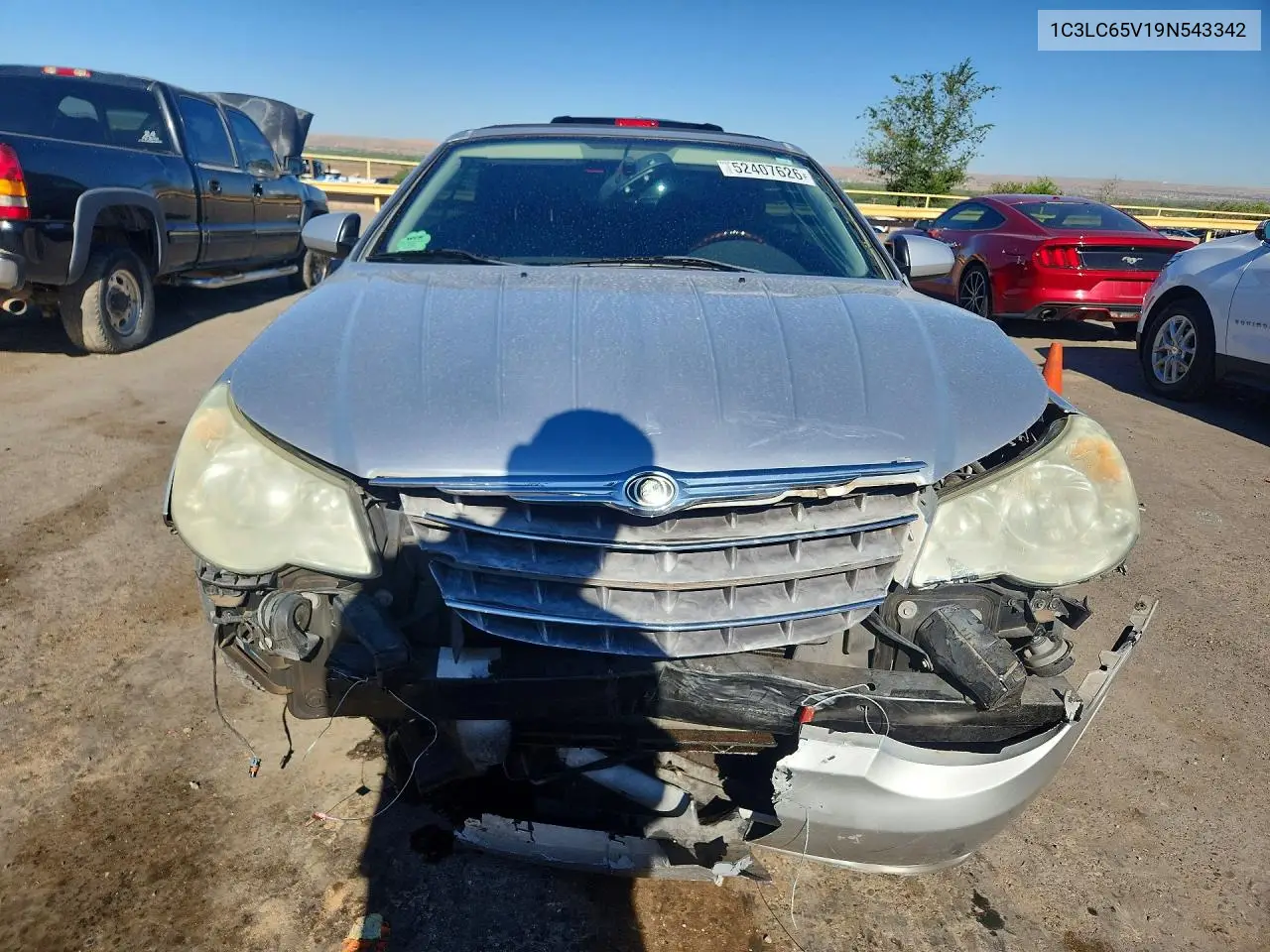 2009 Chrysler Sebring Limited VIN: 1C3LC65V19N543342 Lot: 52407626
