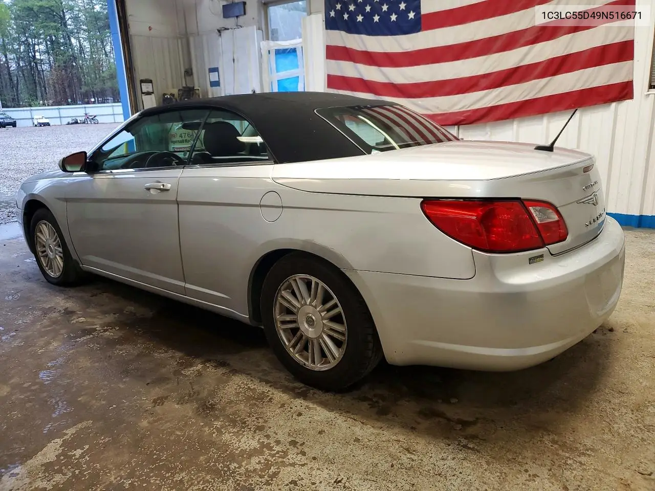 2009 Chrysler Sebring Touring VIN: 1C3LC55D49N516671 Lot: 53773636