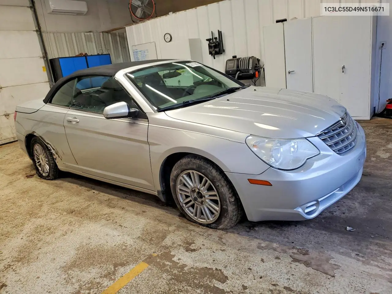 2009 Chrysler Sebring Touring VIN: 1C3LC55D49N516671 Lot: 53773636