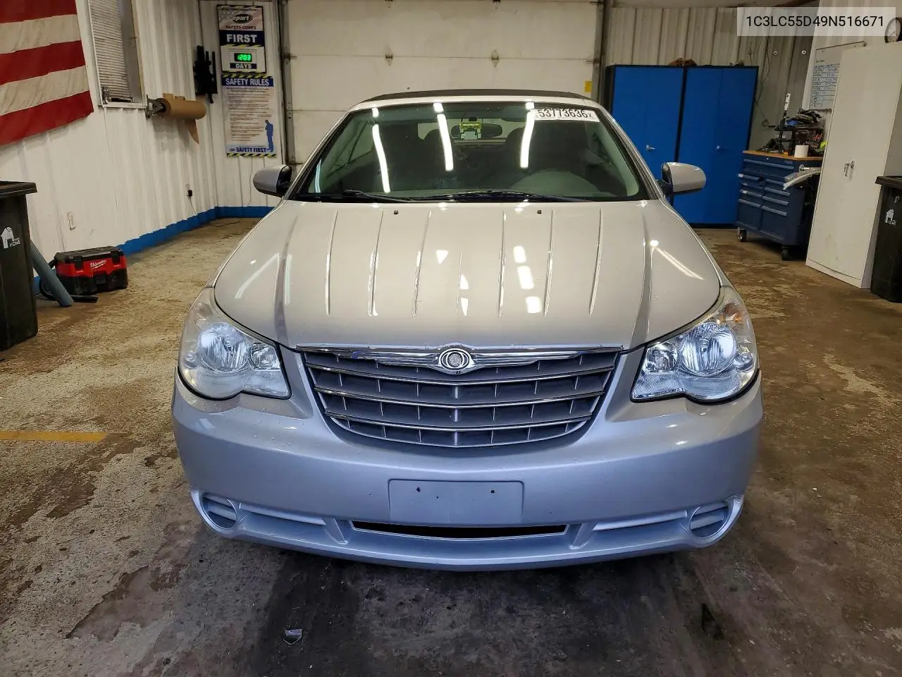 2009 Chrysler Sebring Touring VIN: 1C3LC55D49N516671 Lot: 53773636