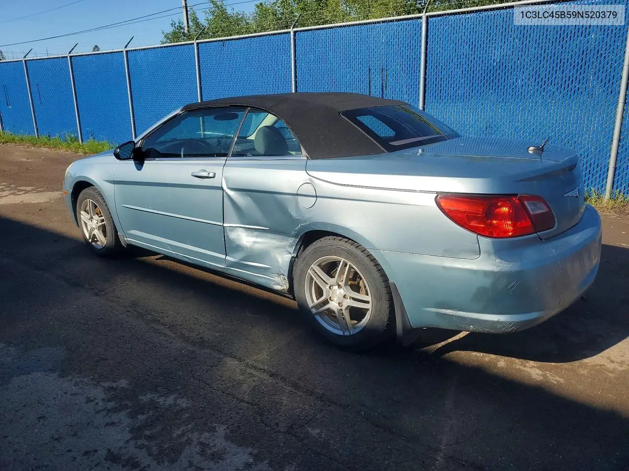 2009 Chrysler Sebring Lx VIN: 1C3LC45B59N520379 Lot: 56323016