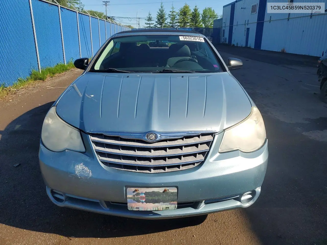 2009 Chrysler Sebring Lx VIN: 1C3LC45B59N520379 Lot: 56323016