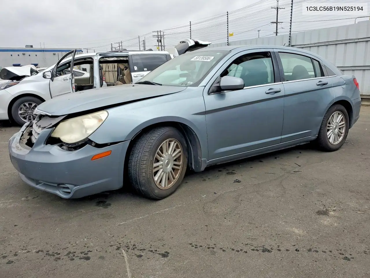 2009 Chrysler Sebring Touring VIN: 1C3LC56B19N525194 Lot: 58139506