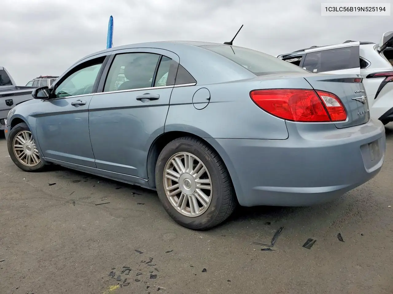 2009 Chrysler Sebring Touring VIN: 1C3LC56B19N525194 Lot: 58139506