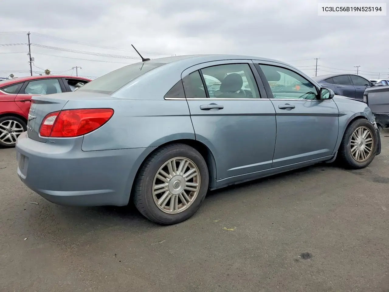2009 Chrysler Sebring Touring VIN: 1C3LC56B19N525194 Lot: 58139506
