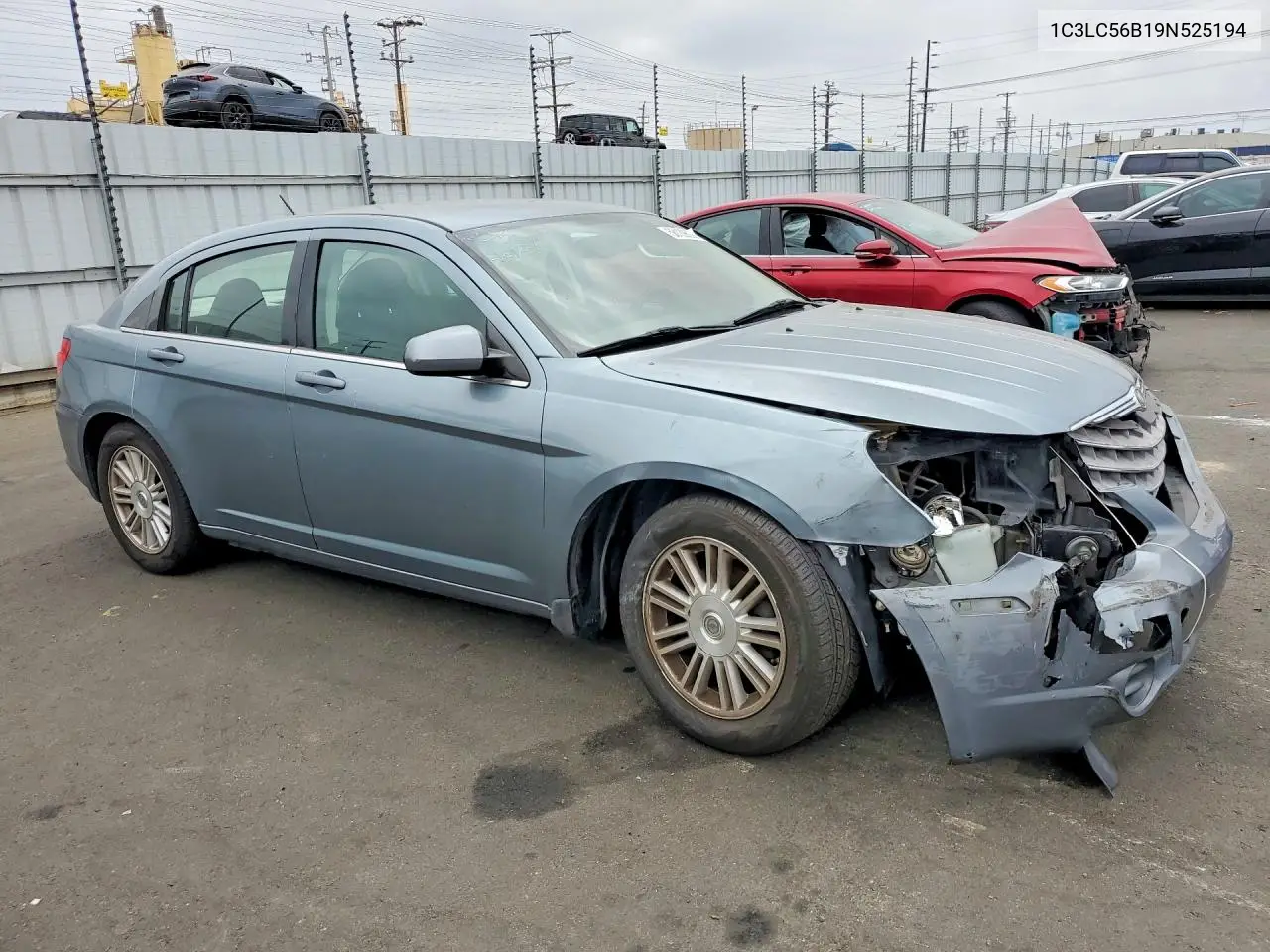 2009 Chrysler Sebring Touring VIN: 1C3LC56B19N525194 Lot: 58139506