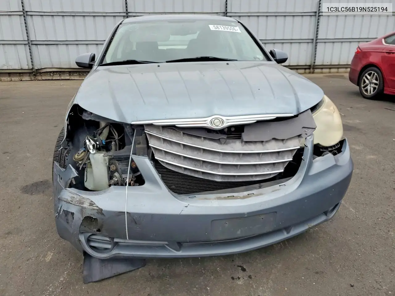2009 Chrysler Sebring Touring VIN: 1C3LC56B19N525194 Lot: 58139506