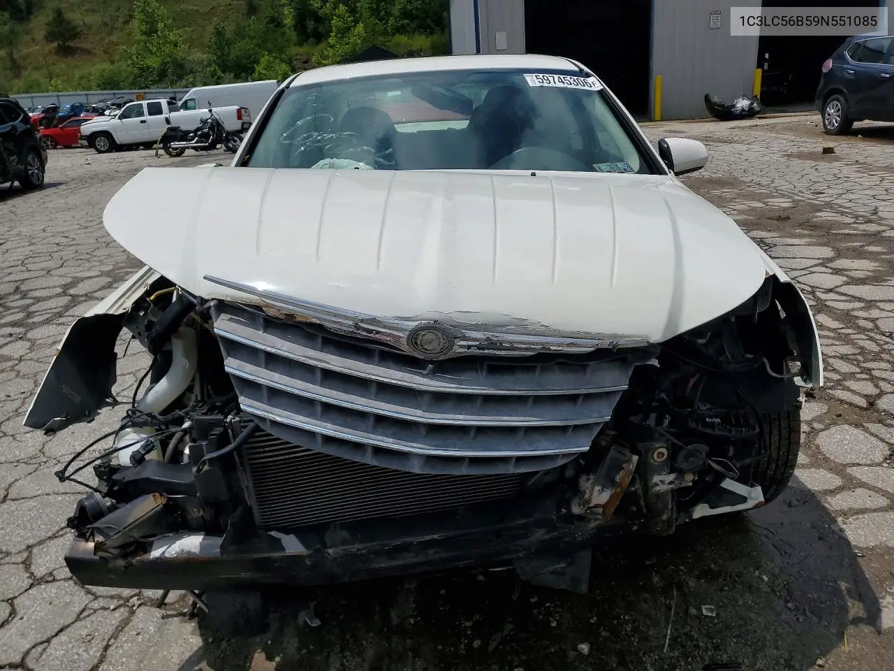 2009 Chrysler Sebring Touring VIN: 1C3LC56B59N551085 Lot: 59745306