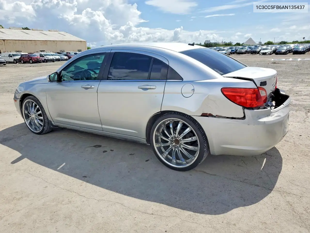 2010 Chrysler Sebring Limited VIN: 1C3CC5FB6AN135437 Lot: 55727216