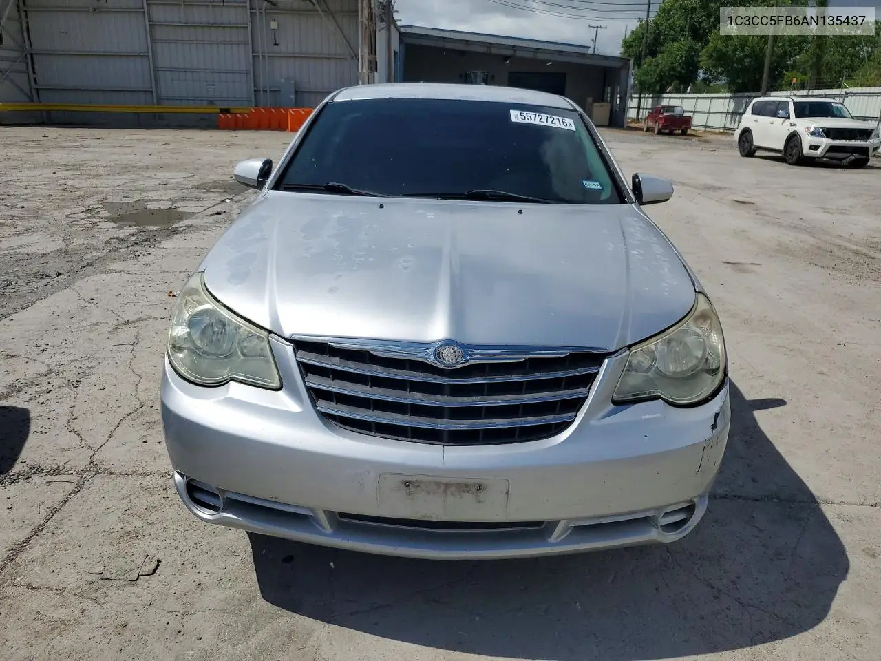2010 Chrysler Sebring Limited VIN: 1C3CC5FB6AN135437 Lot: 55727216
