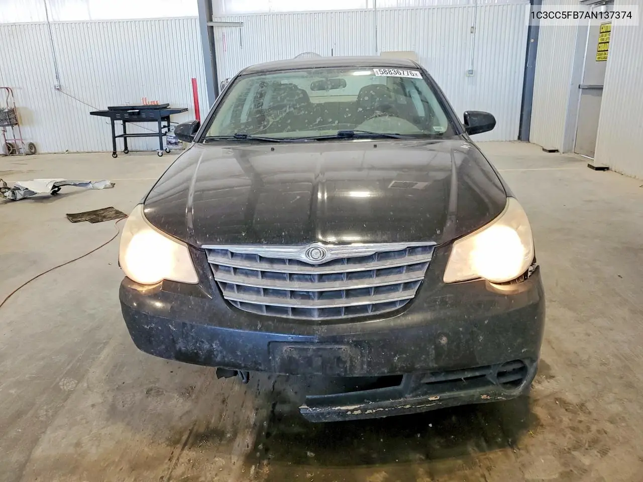 2010 Chrysler Sebring Limited VIN: 1C3CC5FB7AN137374 Lot: 58836776