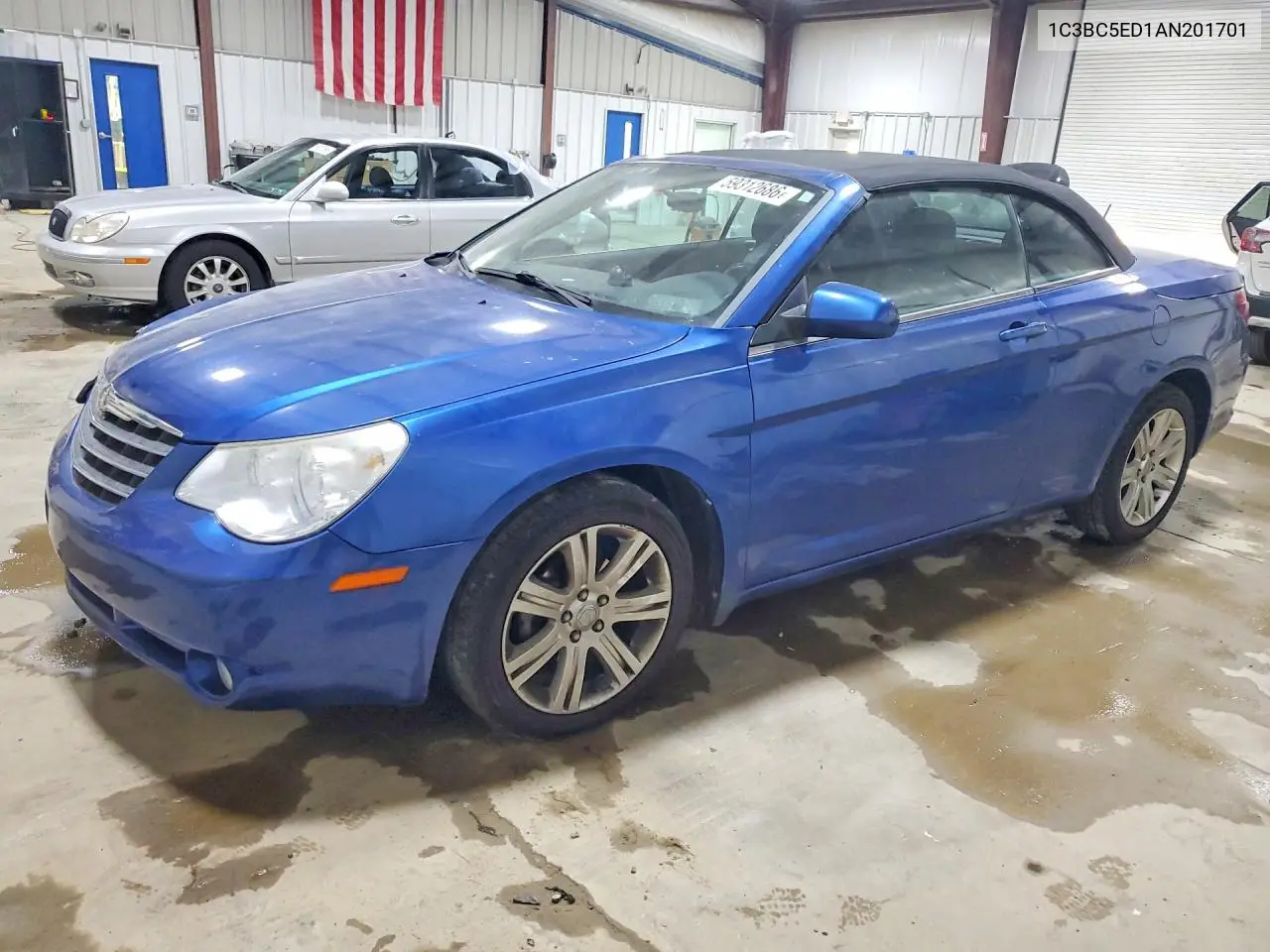 2010 Chrysler Sebring Touring VIN: 1C3BC5ED1AN201701 Lot: 59312686