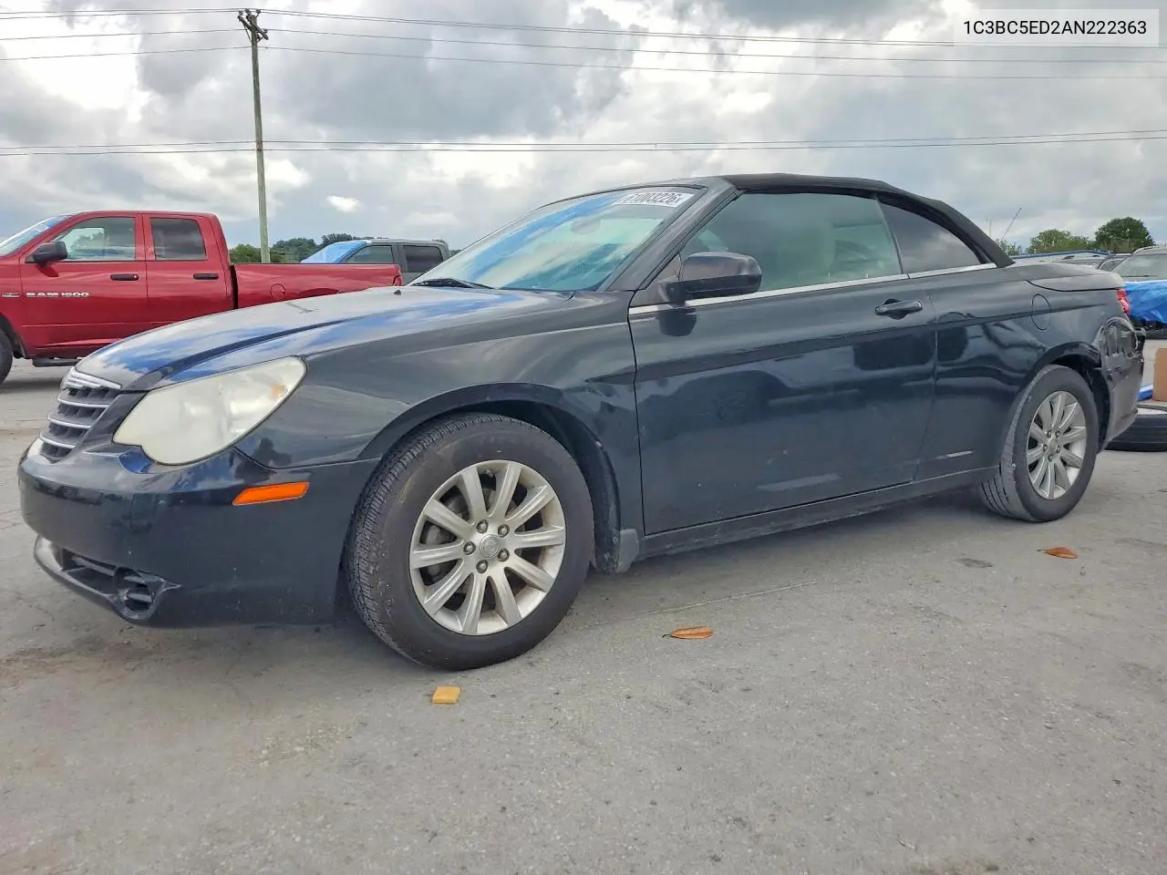 2010 Chrysler Sebring Touring VIN: 1C3BC5ED2AN222363 Lot: 61003226