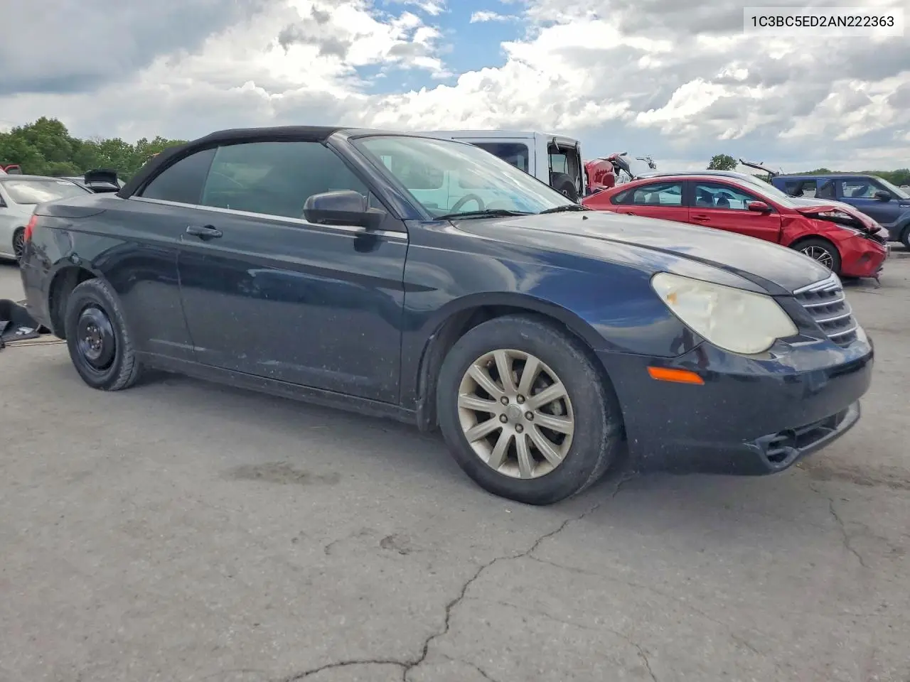 2010 Chrysler Sebring Touring VIN: 1C3BC5ED2AN222363 Lot: 61003226