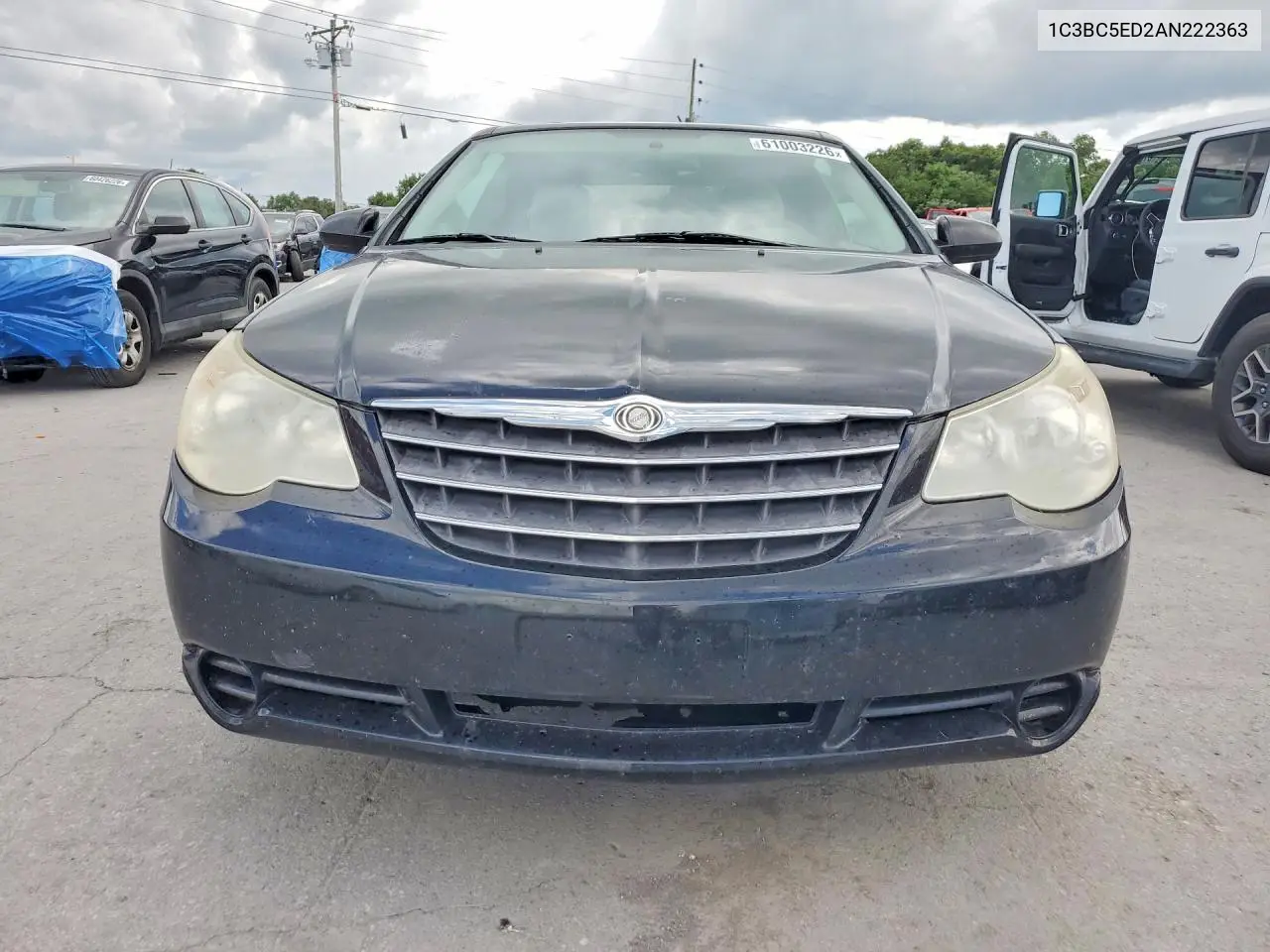 2010 Chrysler Sebring Touring VIN: 1C3BC5ED2AN222363 Lot: 61003226