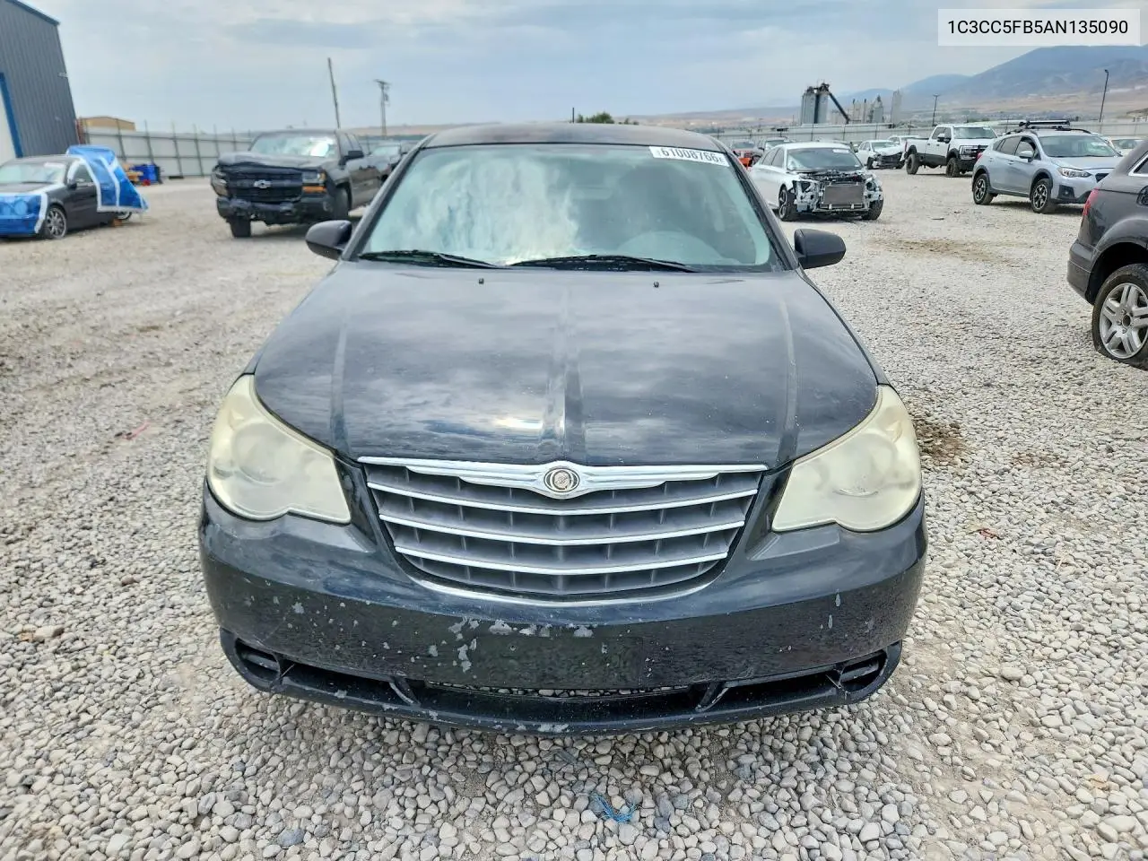 2010 Chrysler Sebring Limited VIN: 1C3CC5FB5AN135090 Lot: 61008766