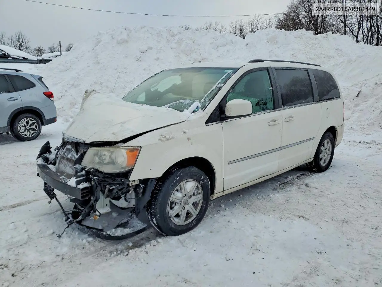 2010 Chrysler Town & Country Touring Plus VIN: 2A4RR8D18AR381449 Lot: 74471035