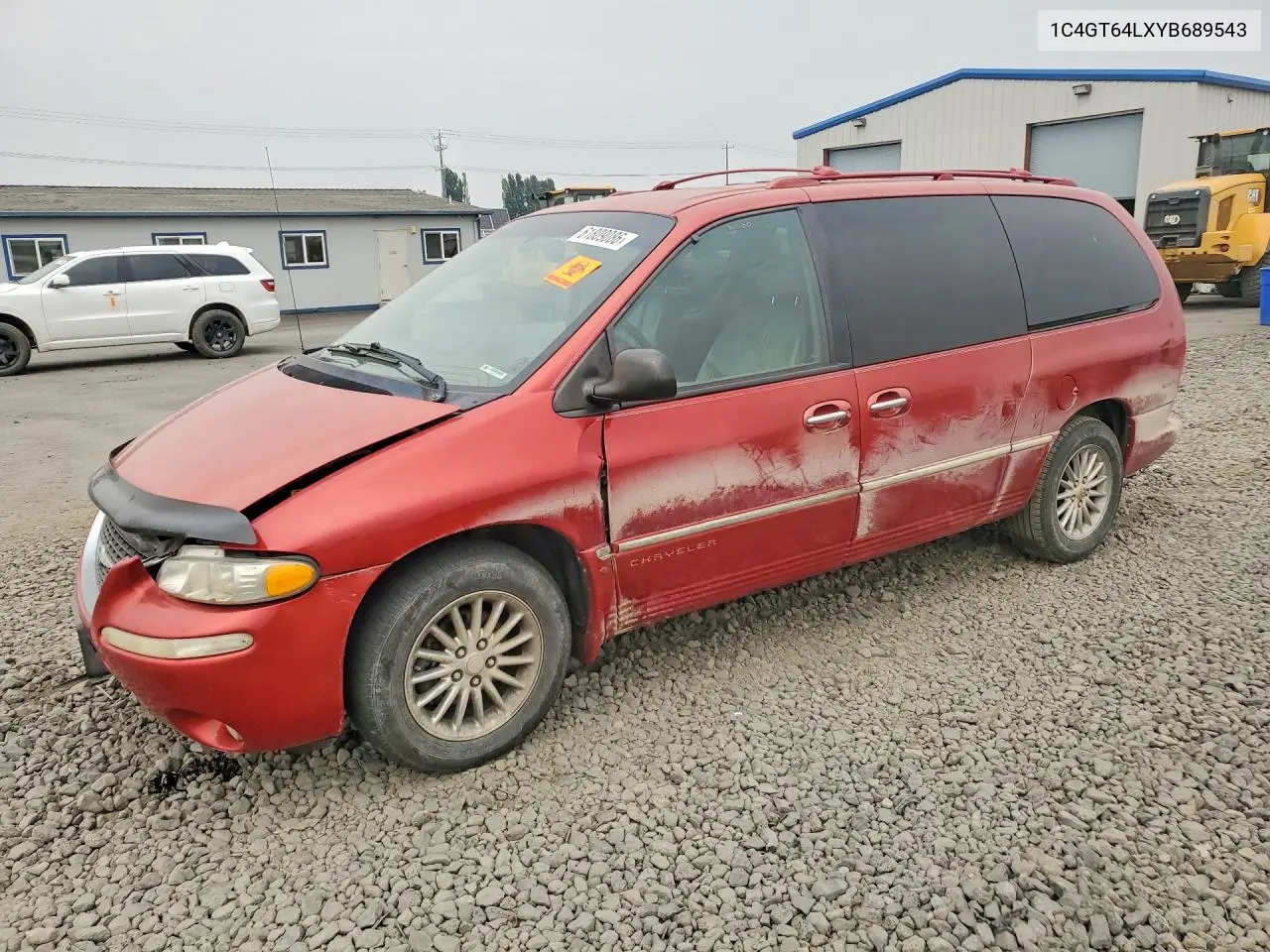 2000 Chrysler Town & Country Limited VIN: 1C4GT64LXYB689543 Lot: 61809086